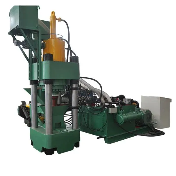 Presse à briquettes pour déchets métalliques