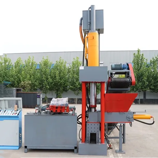 Hydraulic Briquetting Machine for Metal Fines Recycling